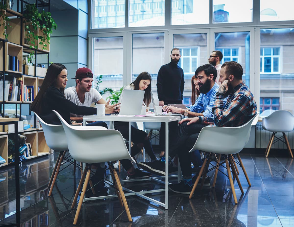 Corporate culture photograph